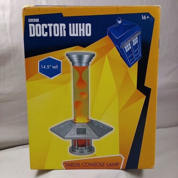 Rabbit Tanaka / Carlisle Co. Other - Doctor Who TARDIS Console Lava Lamp NEW 14.5" Tall BBC 2009 110V Rabbit Tanaka